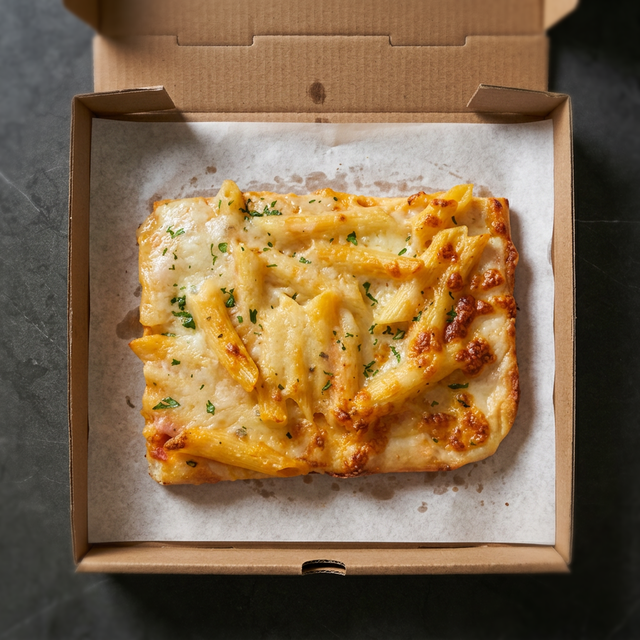 Penne vodka slice.