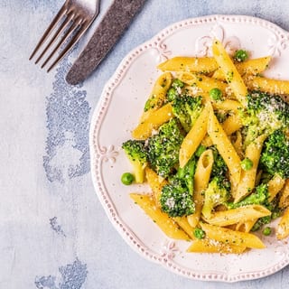 Pasta Broccoli w/ Garlic truffle oil